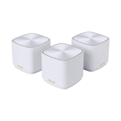 Купить Wi-Fi Mesh система Asus ZenWiFi XD4 Plus 3pk White (90IG07M0-MO3C40)
