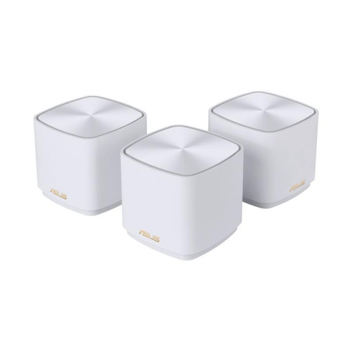 Купить Wi-Fi Mesh система Asus ZenWiFi XD4 Plus 3pk White (90IG07M0-MO3C40)