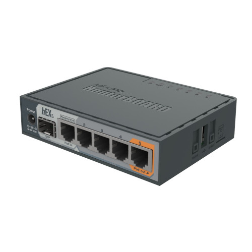 Купить Маршрутизатор MikroTik RouterBOARD RB760iGS hEX S