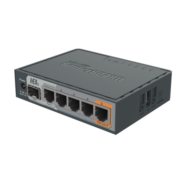 Купить Маршрутизатор MikroTik RouterBOARD RB760iGS hEX S