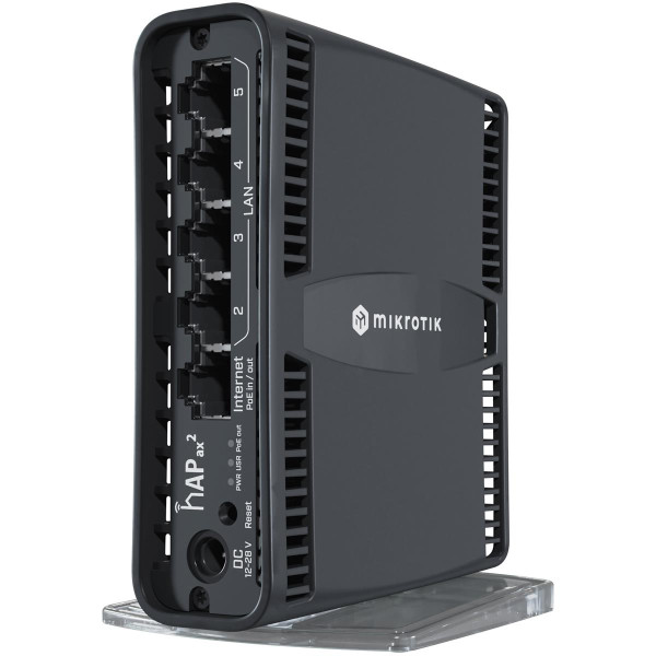 Купить Бездротовий маршрутизатор MikroTik hAP AX2 (C52iG-5HaxD2HaxD-TC)