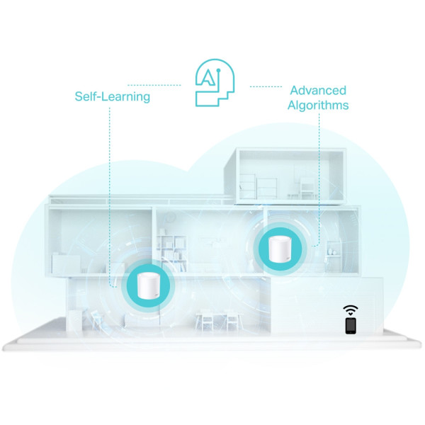 Купить WiFi Mesh-система TP-Link Deco X50(1-pack)