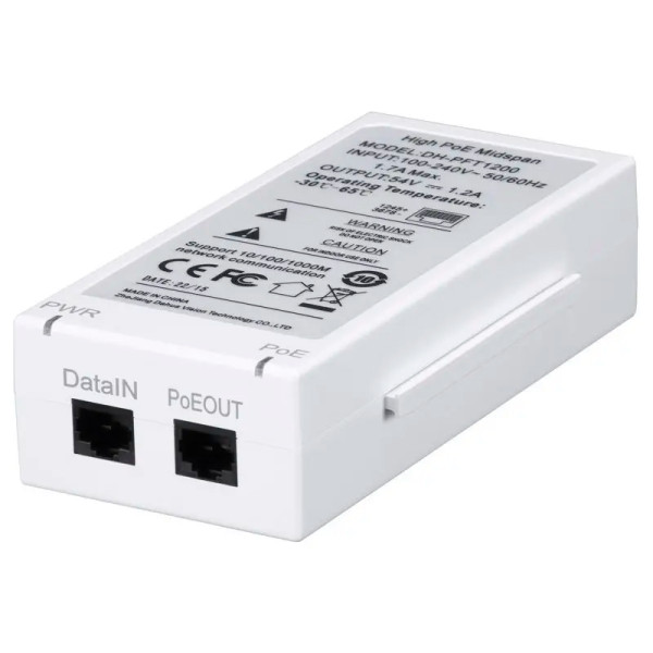 Купить High PoE Midspan інжектор Dahua PFT1200