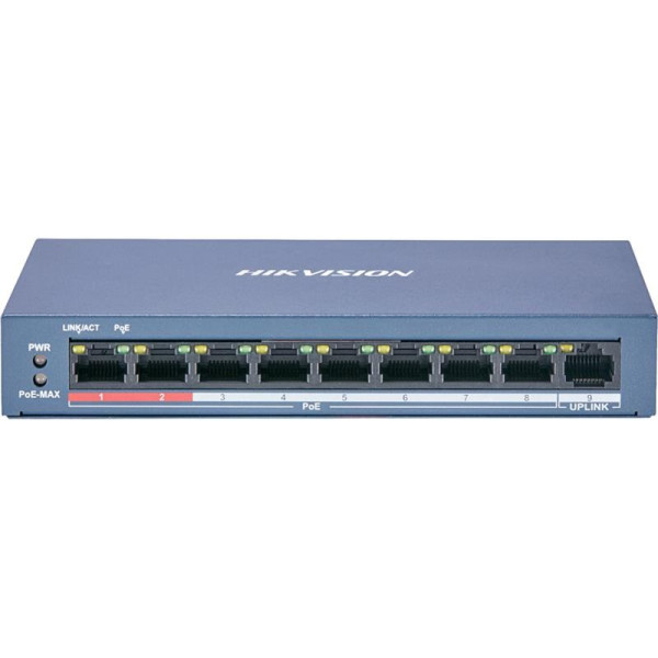 Купити Комутатор Hikvision DS-3E0109P-E/M(B)
