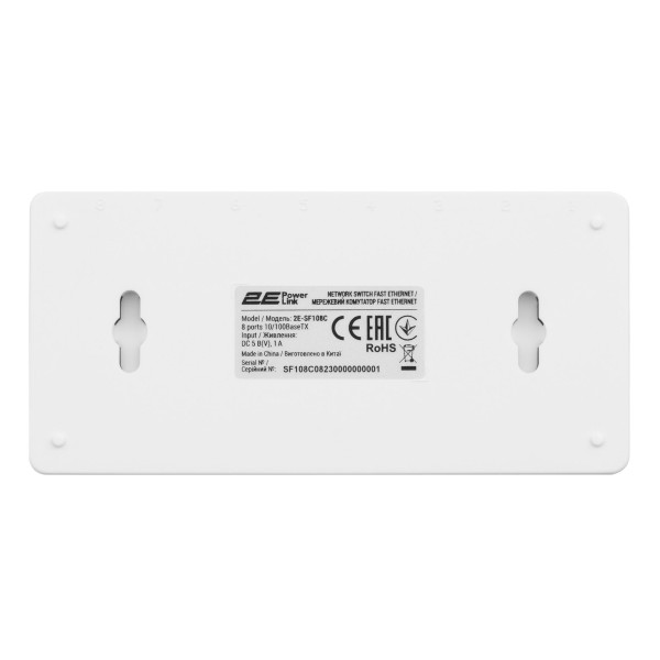Купить Комутатор 2E PowerLink SF108C (8xFE, некерований)