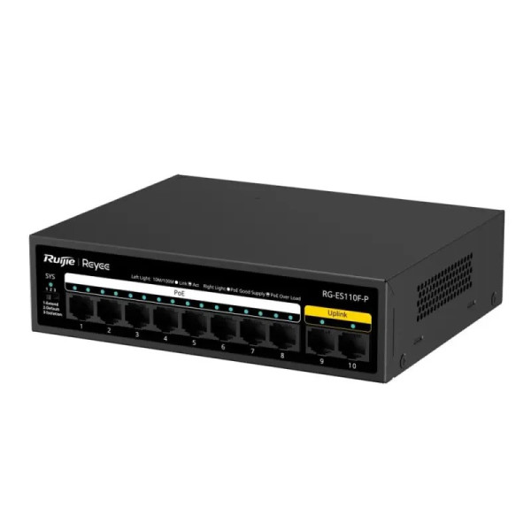 Купити Комутатор Ruijie Reyee RG-ES110F-P