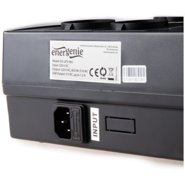 Купить Джерело безперебійного живлення EnerGenie EG-UPS-002 850VA