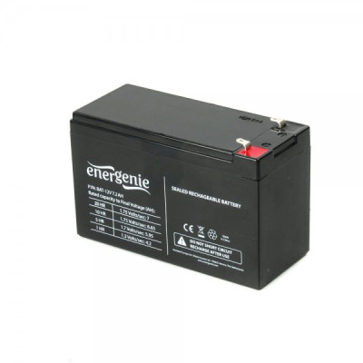 Купити Акумуляторна батарея EnerGenie 12V 7.2AH (BAT-12V7.2AH) AGM