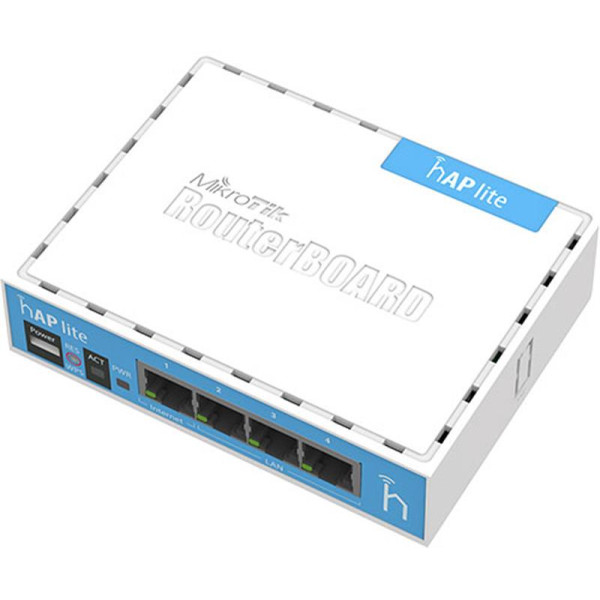 Купити Бездротовий маршрутизатор Mikrotik hAP lite (RB941-2ND)