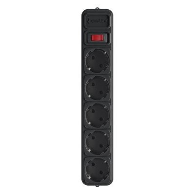 Купити Фільтр живлення Gembird Power Cube 5 розеток 1.8 м (SPG5-X-6B) для ДБЖ