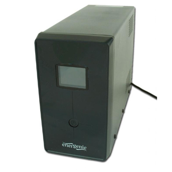 Купити Джерело безперебійного живлення EnerGenie EG-UPS-033 1200VA LCD, USB, метал