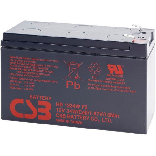 Купити Акумуляторна батарея CSB 12V 9AH (HR1234WF2) AGM
