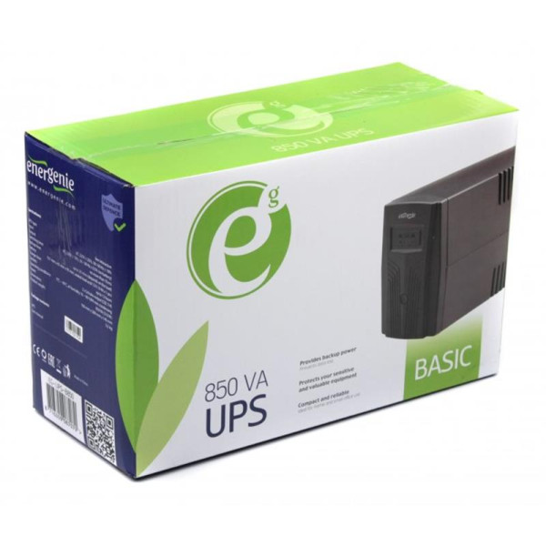 Купить Джерело безперебійного живлення  EnerGenie EG-UPS-B850 850VA