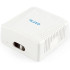 Купить Розетка Cablexpert (NCAC-2U5E-01) 2хRJ-45, Cat5Е, зовнішня, біла