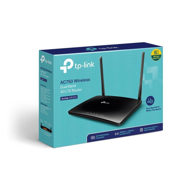 Купить Бездротовий маршрутизатор TP-LINK Archer MR200