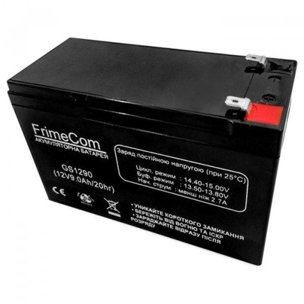 Купити Акумуляторна батарея FrimeCom 12V 9AH (GS1290) AGM