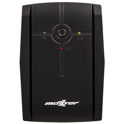 Купити Джерело безребійного живлення Maxxter MX-UPS-B650-02 650VA, AVR, 2xShuko