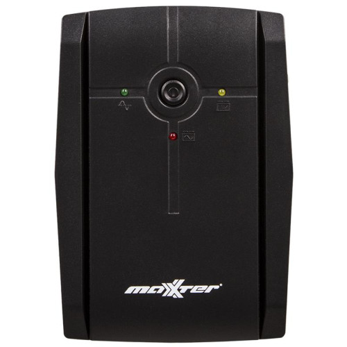 Купити Джерело безребійного живлення Maxxter MX-UPS-B650-02 650VA, AVR, 2xShuko