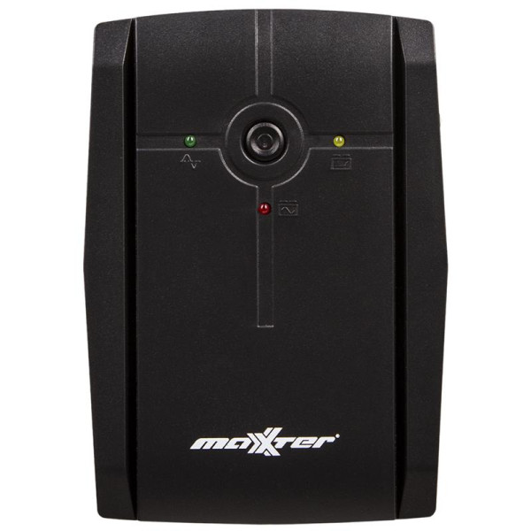 Купити Джерело безребійного живлення Maxxter MX-UPS-B850-02 850VA, AVR, 2xShuko