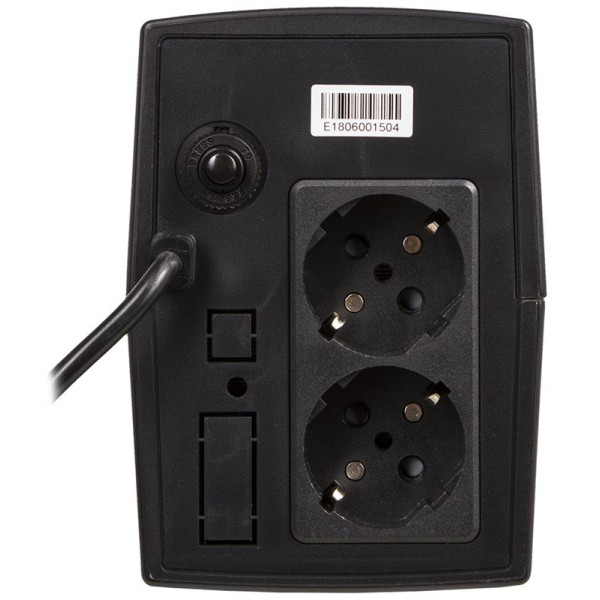 Купити Джерело безребійного живлення Maxxter MX-UPS-B850-02 850VA, AVR, 2xShuko