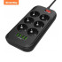 Купить Фільтр живлення СolorWay (CW-CHE64B) 6 розеток, 4xUSB, 2м, Black