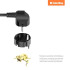 Купить Фільтр живлення СolorWay (CW-CHE64B) 6 розеток, 4xUSB, 2м, Black