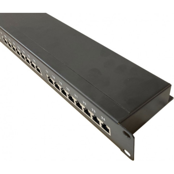 Купити Патч-панель Atcom FP5224 19" 24хRJ-45 FTP 1U cat.5е, в зборі