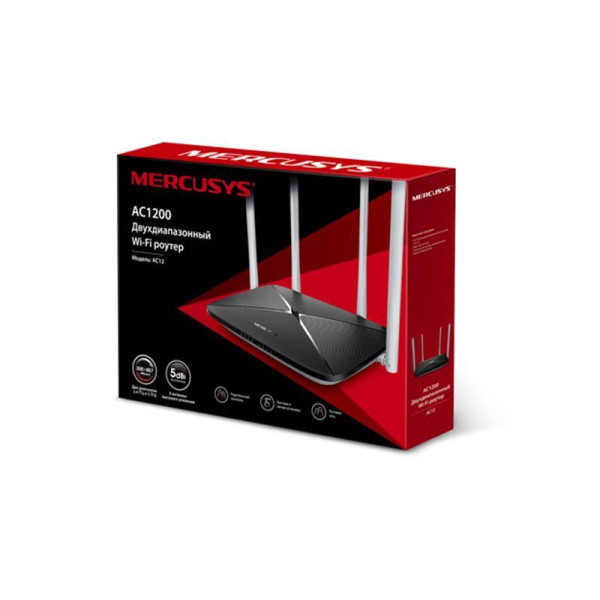 Купить Бездротовий маршрутизатор Mercusys AC12