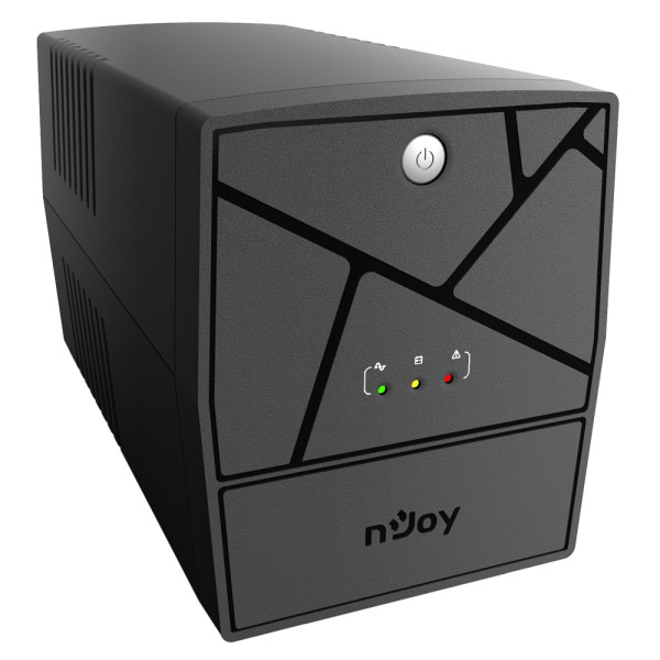 Купити Джерело безперебійного живлення NJOY Keen 1000 (UPLI-LI100KE-CG01B) Lin.int., AVR, 4 x евро, пластик