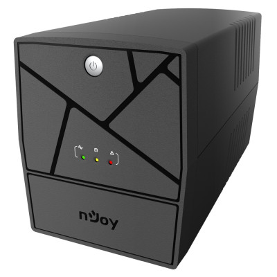 Купить Джерело безперебійного живлення NJOY Keen 1500 (UPLI-LI150KE-CG01B) Lin.int., AVR, 4 x евро, пластик