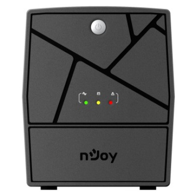 Купить Джерело безперебійного живлення NJOY Keen 1500 (UPLI-LI150KU-CG01B) Lin.int., AVR, 4 x евро, USB, пластик