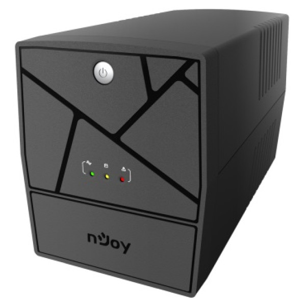 Купить Джерело безперебійного живлення NJOY Keen 2000 (UPLI-LI200KU-CG01B) Lin.int., AVR, 4 x евро, USB, пластик