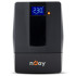 Купити Джерело безперебійного живлення NJOY Horus Plus 600 (PWUP-LI060H1-AZ01B) Lin.int., AVR, 2 x евро, USB, LCD, пластик