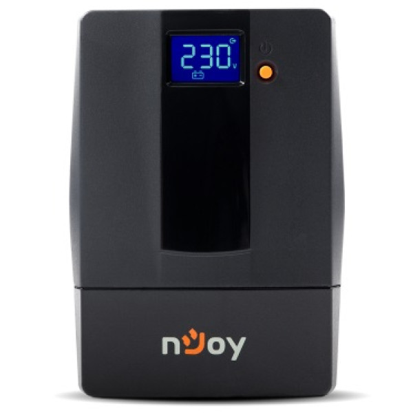 Купити Джерело безперебійного живлення NJOY Horus Plus 800 (PWUP-LI080H1-AZ01B) Lin.int., AVR, 2 x евро, USB, LCD, пластик
