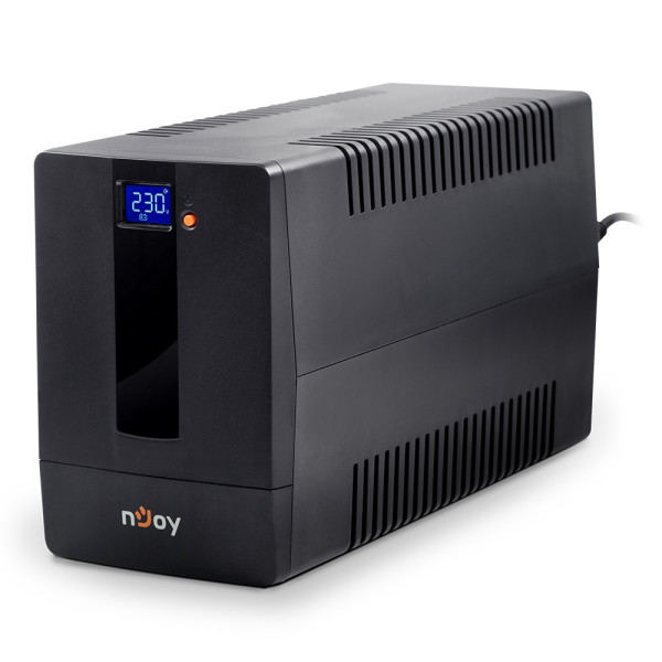 Купити Джерело безперебійного живлення NJOY Horus Plus 1500 (PWUP-LI150H1-AZ01B) Lin.int., AVR, 4 x евро, USB, LCD, пластик