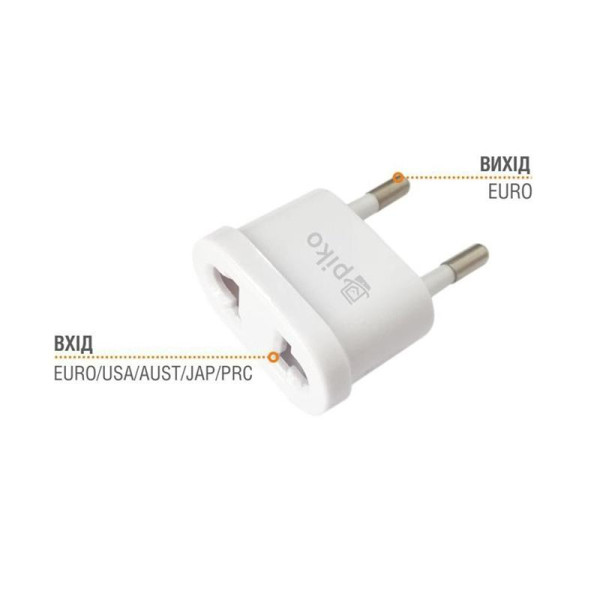 Купити Адаптер Piko TA-001 White (1283126472503)