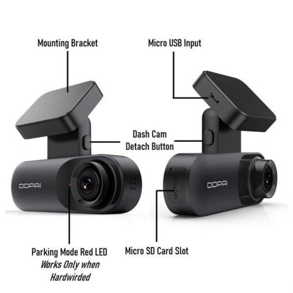 Купить Відеореєстратор DDPai N3 Dash Cam