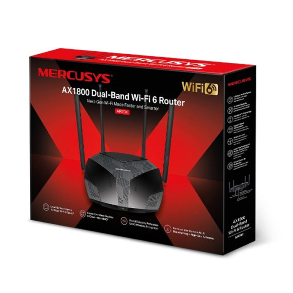 Купити Бездротовий маршрутизатор Mercusys MR70X