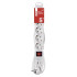 Купить Фильтр питания Emos (P1525R) с выключателем, 5 розеток, 1.5мм, 5м, White