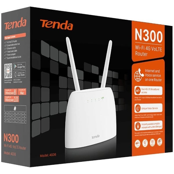 Купить Бездротовий маршрутизатор Tenda 4G06