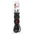 Купити Фільтр живлення Emos (PC1321R) з вимикачем, 3 розетки, 1.5м, Black