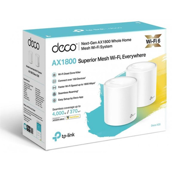 Купити WiFi Mesh-система TP-Link Deco X20(1-pack)