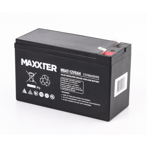 Купити Акумуляторна батарея Maxxter 12V 9AH (MBAT-12V9AH) AGM