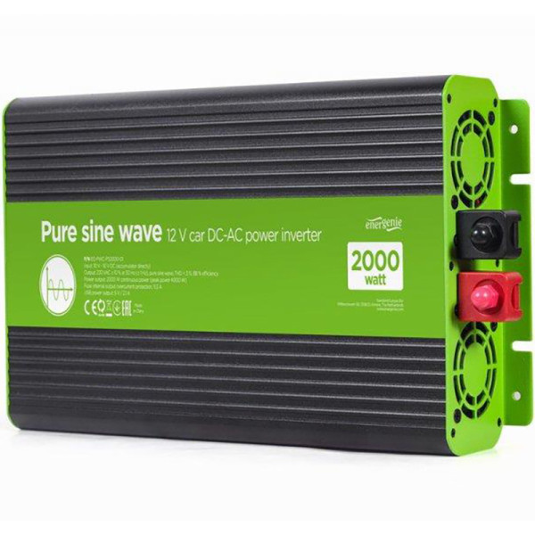Купить Інвертор напруги EnerGenie EG-PWC-PS2000-01 2000W