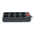 Купить Фільтр живлення REAL-EL RS-8 Protect 1.8 м Black