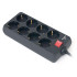 Купить Фільтр живлення REAL-EL RS-8 Protect 1.8 м Black