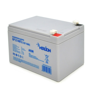Купити Акумуляторна батарея Merlion 12V 14AH (GP12140F2/06012) AGM