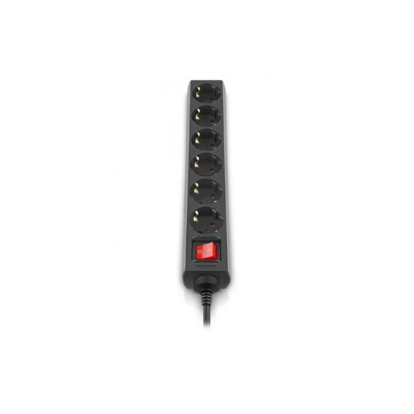 Купити Фільтр живлення REAL-EL RS-6 Protect M 1.8м Black (EL122300032)