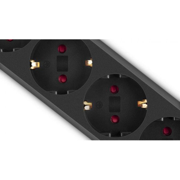 Купити Фільтр живлення REAL-EL RS-6 Protect M 1.8м Black (EL122300032)