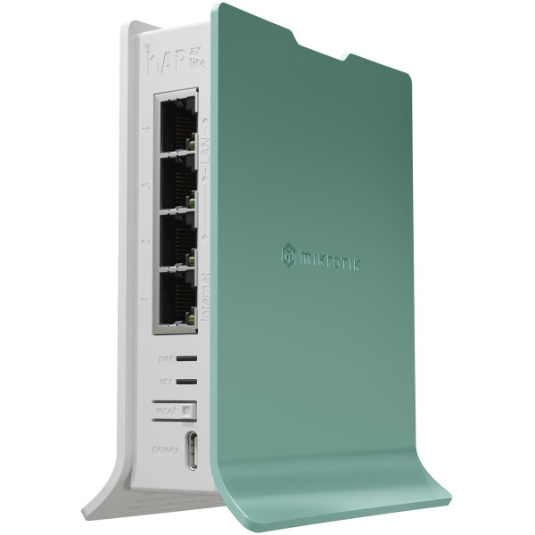 Купити Бездротовий маршрутизатор MikroTik hAP AX lite (L41G-2axD)